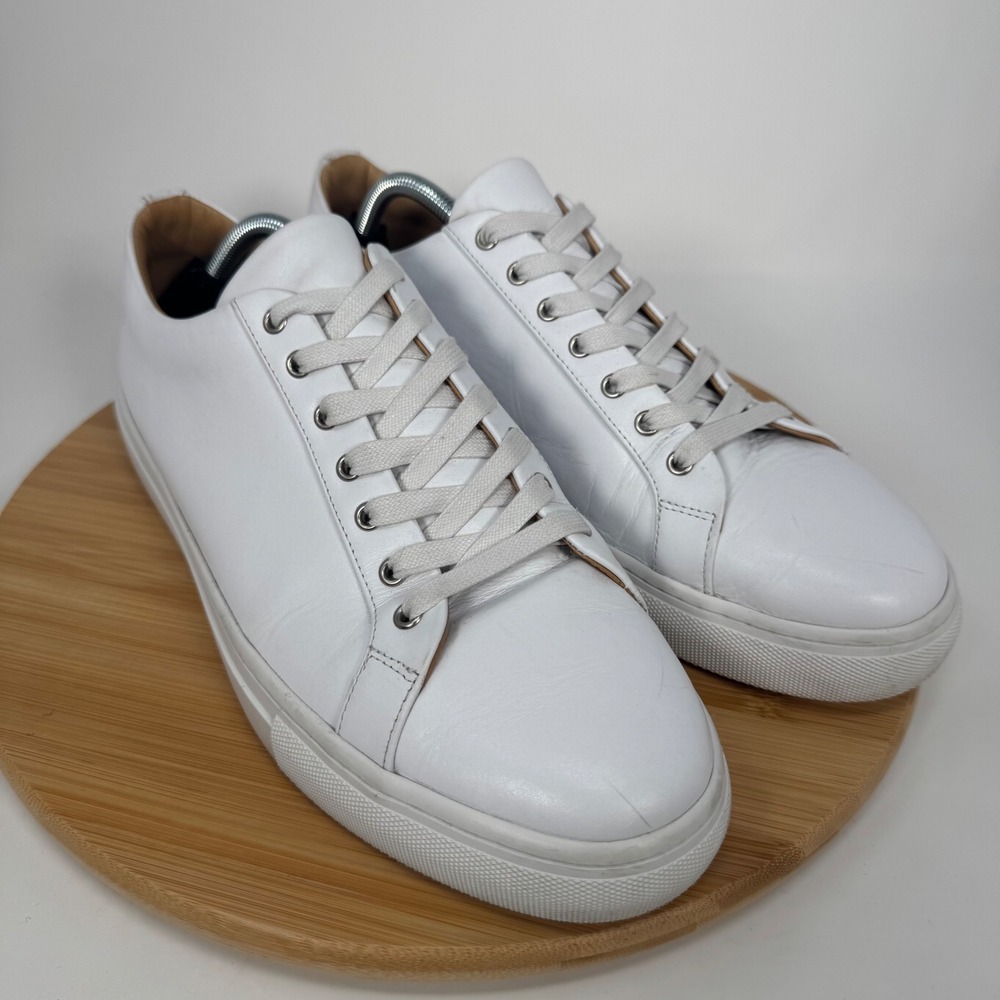 Thursday Boot Co White Leather Everyday Sneakers‎ Portugal Mens 12.5 | Low